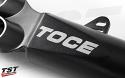 Features a high-temp black powder coat finish with the TOCE logo.