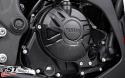 TST Clutch Case Cover installed on the 2015-2018 Yamaha R3.