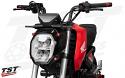 Personalize your third generation Honda Grom with anodized headlight hardware.