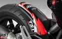 Rear Tire hugger graphics updates the boring matte plastic with TST style.