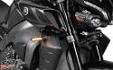 2022 Yamaha MT-10 with the TST Industries BL6 LED Pod Turn Signals.