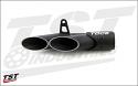 Toce T-Slash Double Down Slip-On Exhaust for the 2006-2020 Yamaha YZF-R6.