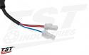 Plug and play wiring ensures you don't need to cut any of your stock GSX-8S wiring.
