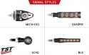  TST LED Front Pod Turn Signal Bundle for KTM 690 SMC-R / Enduro 2019+ - Available Signal Styles.