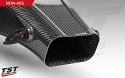 Our TST WORX Ninja 500 Airbox features a carbon fiber intake that directs air to the V2 Velocity Stacks.