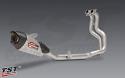 Yoshimura Race Series AT2 Stainless Full System Exhaust for Suzuki GSX-8S 2023+ / GSX-8R 2024+