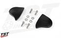 What's included in the Womet-Tech Mirror Block Off Plate kit for Yamaha R9.