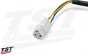 OEM-style connectors provide a plug-and-play installation.