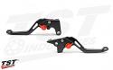 Includes black anodized clutch and brake lever.