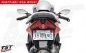 Place your Aprilia RS 457 license plate in an adjustable high mount location with TST Industries.