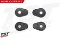 Sold as a set to ensure both left and right turn signals are securely mounted on your motorcycle.