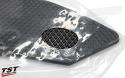 Closeup of the Snake Skin material.