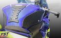 Upgrade your Yamaha R9 with TechSpec Gripster Snake skin Tank Grips.