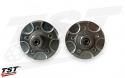 This kit is fully adjustable via the tops of the cartridge kit, enabling you to dial in your suspension for victory.
