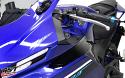 TST Industries LED Front Flushmount Turn Signals installed on the 2025 Yamaha R3.