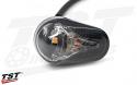 TST LED Front Flushmount Turn Signals feature a mix of clear and smoke lens elements.