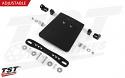 Choose the mounting location and angle that fits your style with high end CNC machined components.