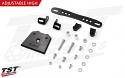 TST Elite-1 Fender Eliminator for Kawasaki Z800 2013-2016 - Adjustable Shown