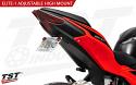 TST Elite-1 Adjustable High Mount Fender Eliminator Kit on the Kawasaki Ninja 500