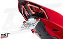 Bright LED lights illuminate your license plate.