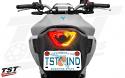 Built-in turn signals eliminate the need for dedicated external indicators.