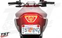 Super bright LEDs activate to full power during brake activation.