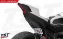 Place your license plate in a low and tucked position under the tail of your Yamaha YZF-R9.