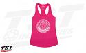 Pink TST Industries Emblem Women's Tank Top.
