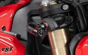 ECHO LED Pod Turn Signals shown installed on the Ducati V2.