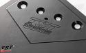 CNC machined from high-grade aluminum features a durable black anodized finish.