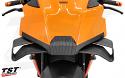 Simple and easy installation to cover the headlight on your KTM 990 RC R.