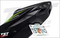 Designed to compliment the sharp lines and great looking shape of the ZX6R's tail section