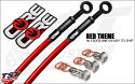 Customize your R3 with the Red Theme Core Moto Brake Lines.