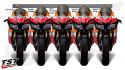Zero Gravity windscreens on the 2013+ Honda CBR600RR Repsol.