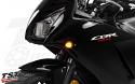 TST LED Flushmount signals for Honda motorcycles.