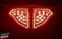 Brake light activated on the Ducati 848 / 1098 / 1198 LED Integrated and Sequential Tail Light. 