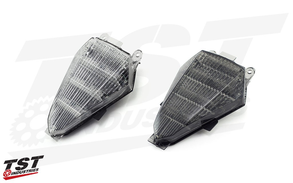 TST LED Integrated Tail Light available in clear or smoke.