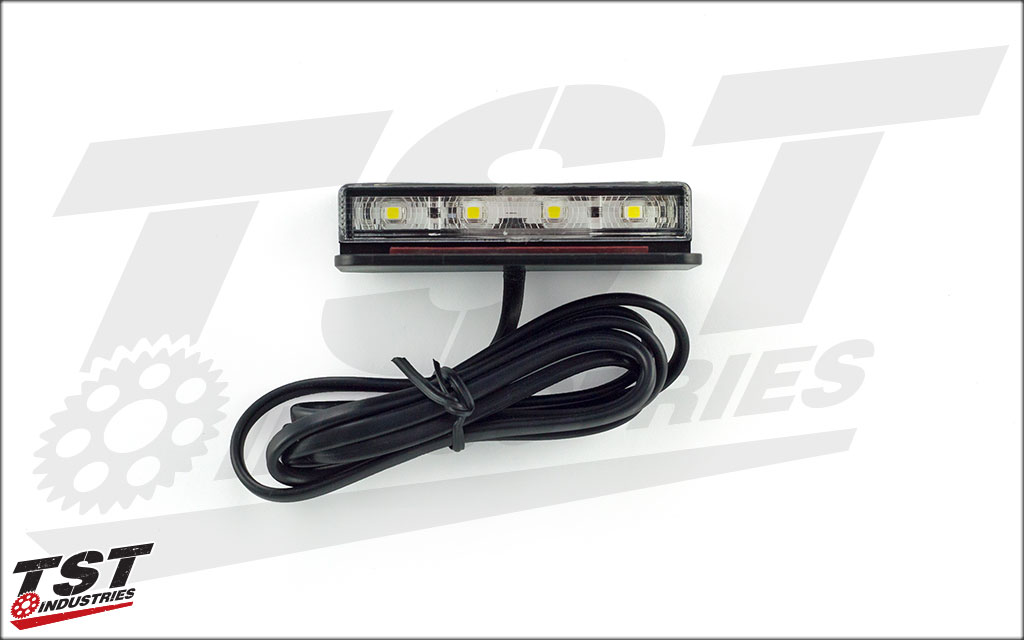 TST Industries LED License Plate Light (optional).