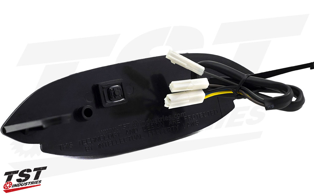 Optional programmable button on the integrated tail light for your Honda CBR 600RR.