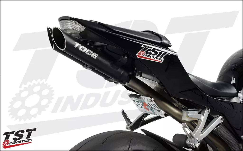 Toce T-Slash Slip-On Exhaust on the 2013+ Honda CBR600RR.