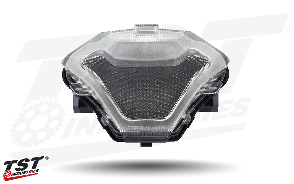 TST Programmable and Sequential LED Integrated Tail Light for Yamaha YZF-R3 2015+ / FZ-07 2015-2017 - Clear Lens
