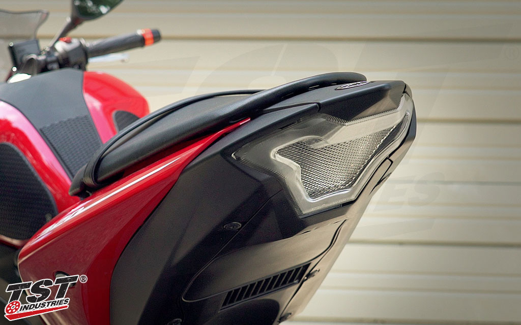 Transform the rear of your Yamaha R3 / FZ-07 / MT-07 with TST Industries.