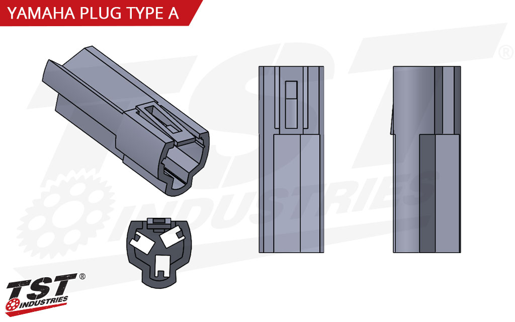 Female Yamaha OEM connectors on the other end.
