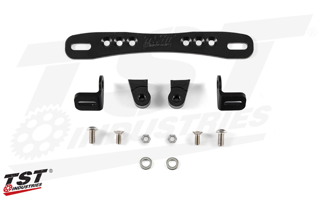 Includes high quality aluminum 6061 components manufactured with CNC machinery. 