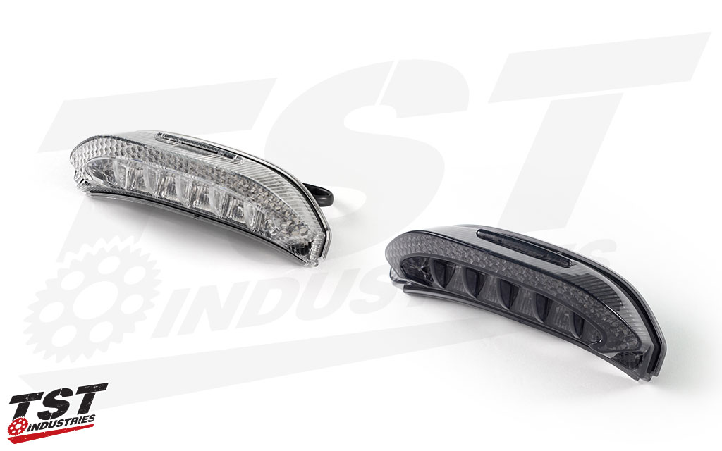 Choose between clear or smoked TST V2 Sequential & Programmable LED Integrated Tail Light.