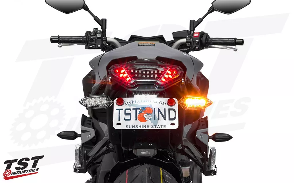 Remount the Yamaha FZ-10 / MT-10 OEM Rear Turn Signals.