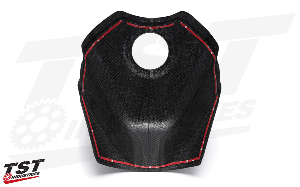 SE Moto 2017+ Suzuki GSX-R1000 / GSX-R1000R Tank Shroud inner view.