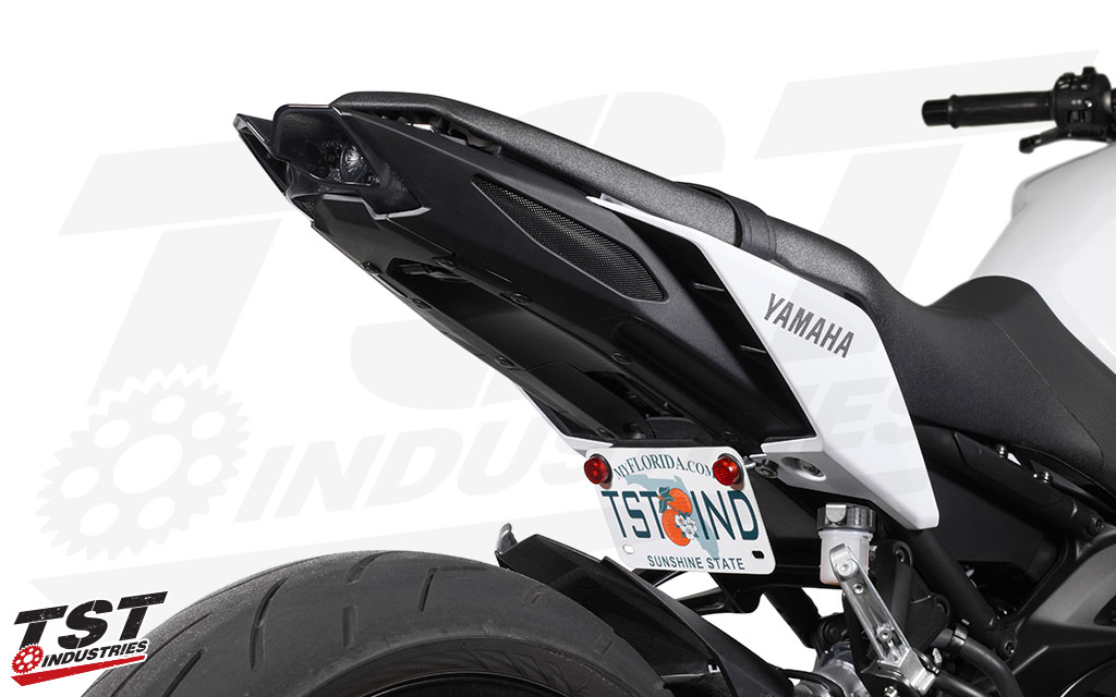 TST Industries LED Integrated Tail Light installs easily with plug-and-play wiring.