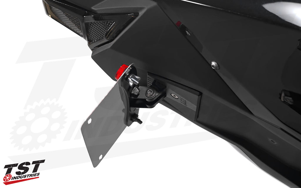 Elite-1 Adjustable High-Mount Fender Eliminator - Adjustable, Includes Undertail Closeout.