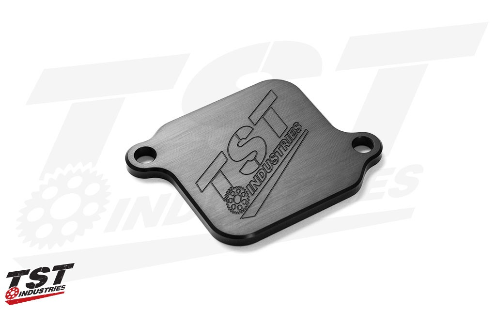 Remove your Kawasaki Ninja 400 or Z400 AIS system with the TST Emission Block Off Kit.